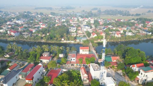 thôn vũ thượng qua góc quay flycam.jpg